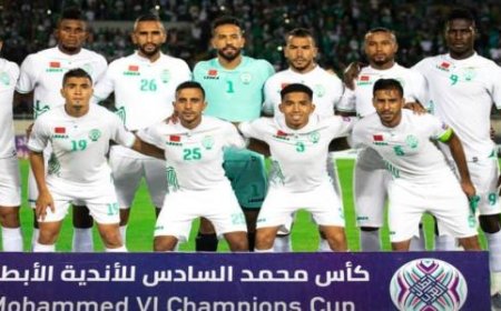 الرجاء البيضاوي يفوز بهدف لصفر على ضيفة هلال القدس