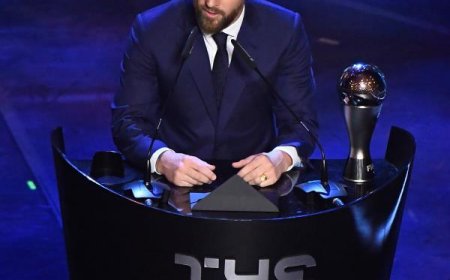 ميسي افضل لاعب في العالم للمرة السادة في تاريخه