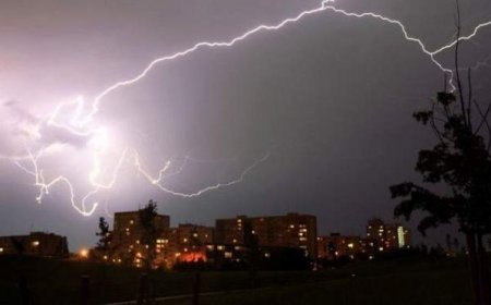 زخات رعدية محليا قوية في هذه المناطق