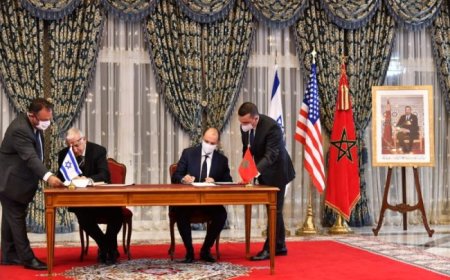 المملكة المغربية ودولة إسرائيل توقعان أربع اتفاقيات