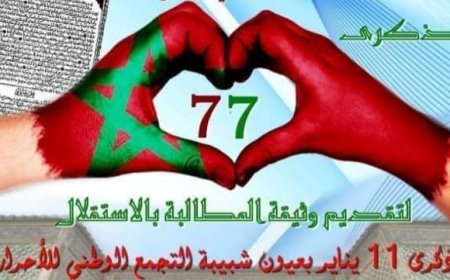 منظمة الشبيبة التجمعية .. تنظم لقاء فكريا بمناسبة تقديم وثيقة المطالبة بالاستقلال