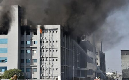 النيران تلتهم أكبر معهد لإنتاج اللقاح في الهند والعالم