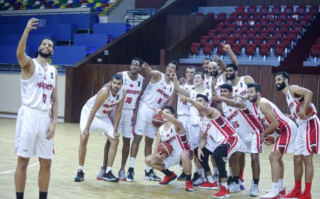 الكشف عن القميص الجديد للمنتخب الوطني لكرة السلة