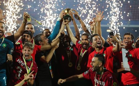 جلالة الملك يهنئ في اتصال هاتفي مدرب الفريق الوطني واللاعبين المحليين إثر ظفر المغرب ببطولة أمم إفريقيا للاعبين المحليين 2020