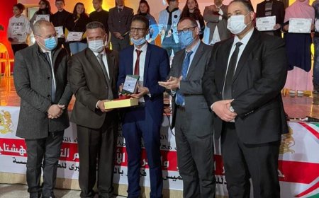 فاس ..تتويج المتفوقين في الأسدس الأول من السنة الدراسية بثانوية ابن الهيثم مع العرض الأول للفيلم السينمائي التربوي " هاشتاغ"