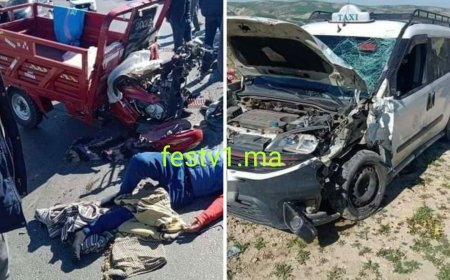 تاونات .. مصرع شخص و إصابة آخرين على إثر حادثة سير خطيرة