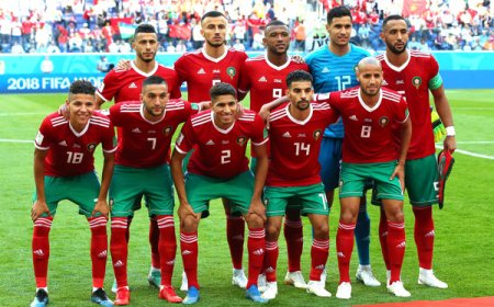 كرة القدم .. المنتخب المغربي يرتقي الى الرتبة 33