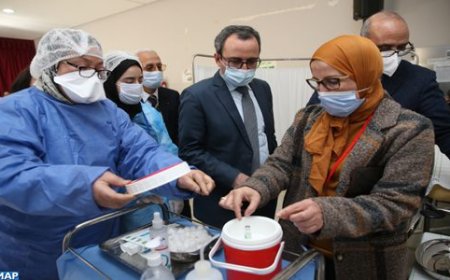 جهة فاس مكناس .. انطلاق عملية تلقي الجرعة الثانية من لقاح كوفيد 19 ابتداءا من يوم الجمعة