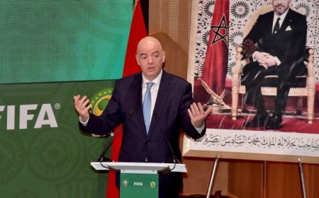 جياني إينفانتينو .. المغرب قاطرة لتطوير كرة القدم الإفريقية