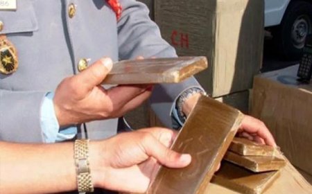 الرباط..إجهاض محاولة تهريب كمية كبيرة من مخدر الشيرا وتوقيف شخص مشتبه فيه