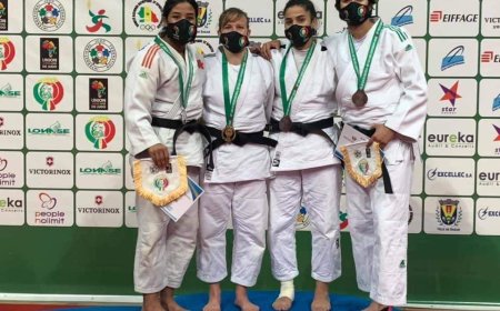 بطولة إفريقيا للجيدو .. حفصة يتيم تكتفي بالميدابية الفضية