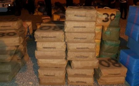 الدار البيضاء.. حجز كمية كبيرة من مخدر الشيرا على متن شاحنة لنقل البضائع