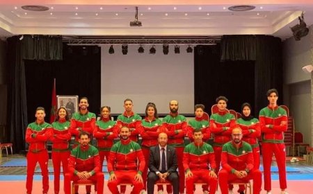 المنتخب المغربي للتايكوندو يحرز ثمانية ميداليات ببطولة إفريقيا