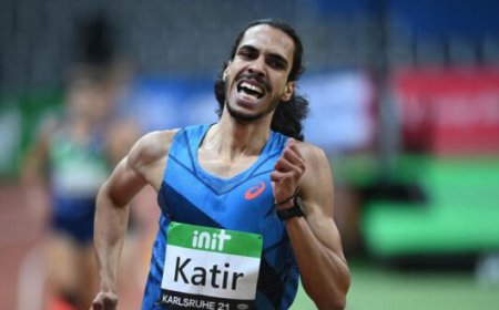 محمد كثير الحوزي عداء مغربي الأصل سطع نجمه بسباقات المضمار بألوان المنتخب الاسباني