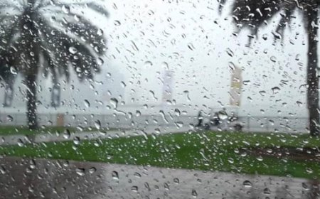 زخات مطرية مصحوبة برعد فوق بعض المرتفعات