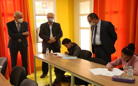 فاس .. مجموعة من التلاميذ المرضى يجتازون امتحاناتهم لنهاية السنة