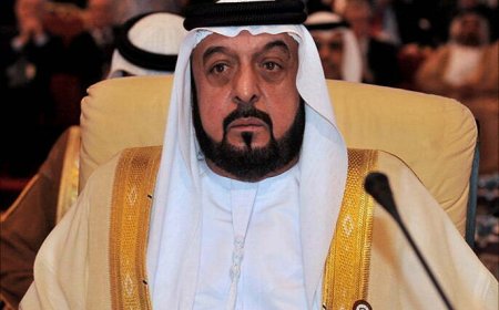 وفاة رئيس الإمارات الشيخ خليفة بن زايد آل نهيان