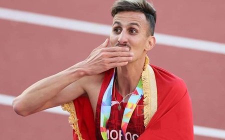 بطولة العالم لألعاب القوى..سفيان البقالي يهدي المغرب ذهبية 3 آلاف متر موانع