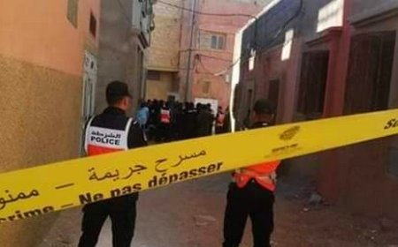 وزان..جريمة قتل بشعة تهز دوار امكرول