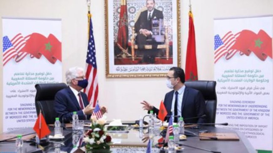 الرباط.. توقيع مذكرة تفاهم بين المغرب والولايات المتحدة بشأن الحفاظ على التراث الثقافي المغربي