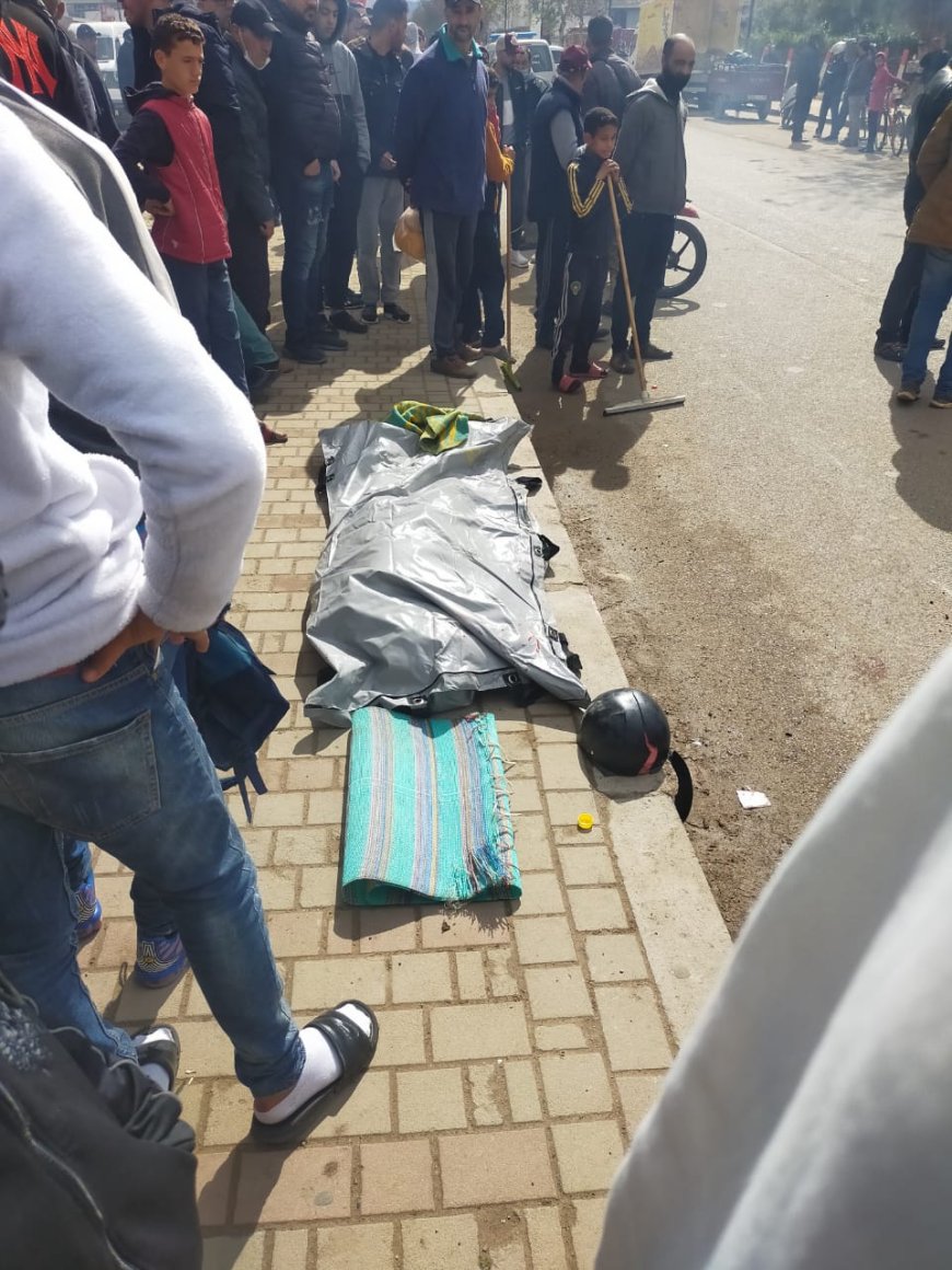فاس .. مصرع سائق دراجة نارية بعدما دهسته شاحنة بحي بنسودة