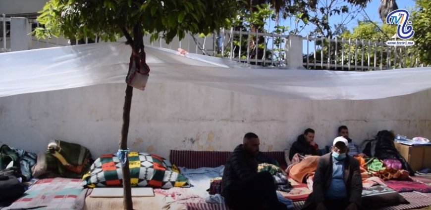 فاس .. حاملي الشهادات يوقفون الإضراب عن الطعام بعد مبادرات وساطة للجنة الجهوية لحقوق الإنسان