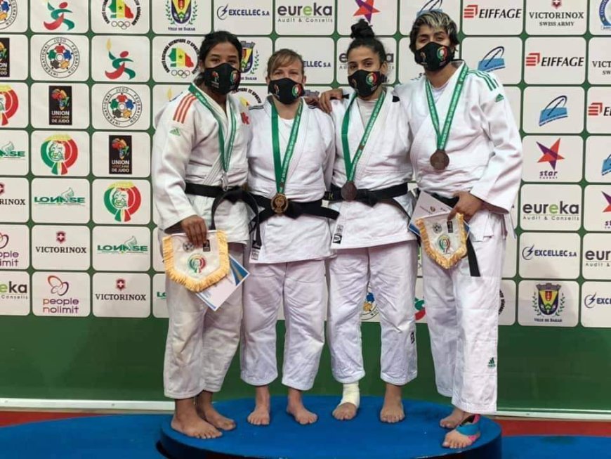 بطولة إفريقيا للجيدو .. حفصة يتيم تكتفي بالميدابية الفضية