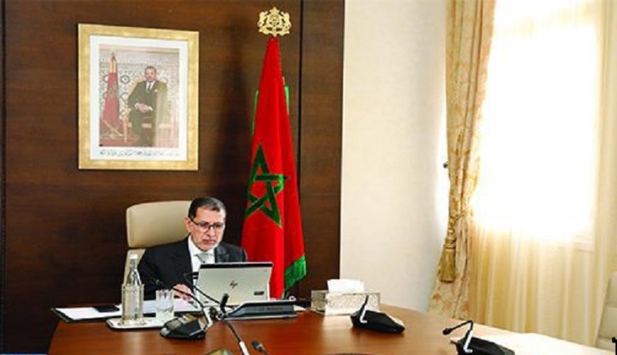 سعد الدين العثماني يترأس مجلسا للحكومة عبر المناظر المرئية وهذه التفاصيل