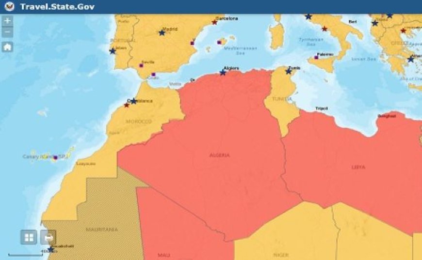 المغرب في قائمة الوجهات الآمنة .. وأمريكا تنشر خريطة المغرب كاملة