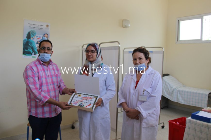 فاس .. تكريم جميع الأطقم الطبية والإدارية الساهرة على عملية التلقيح ببنسودة