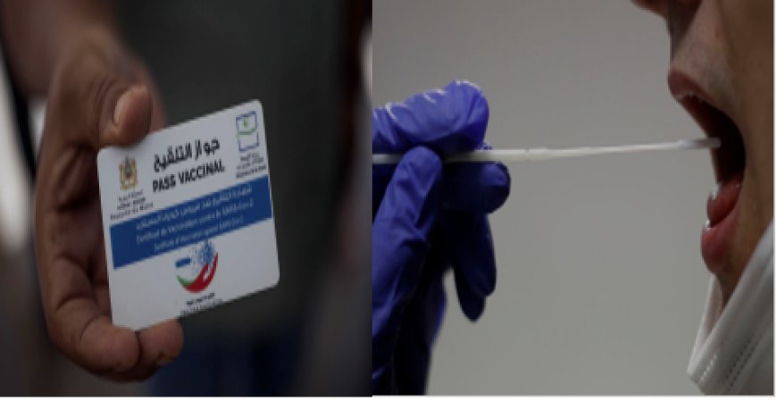 جواز تلقيح ساري المفعول أو نتيجة اختبار " PCR " سلبية لدخول التراب الوطني