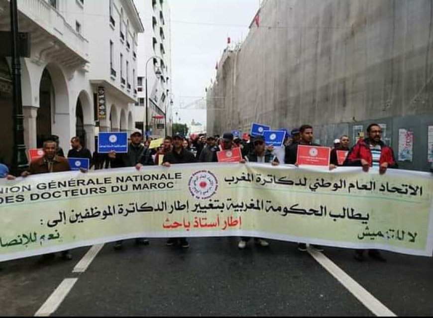 الدكاترة الموظفون يخوضون إضرابا وطنيا مصحوبا باعتصام إنذاري