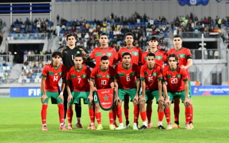 كأس العالم لأقل من 20 سنة..المغرب في مجموعة تضم البرازيل والمكسيك وإسبانيا