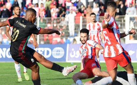 الدورة الأخير من البطولة الاحترافية..الجيش يضمن المشاركة عصبة الأبطال الإفريقية والمغرب التطواني إلى القسم الثاني