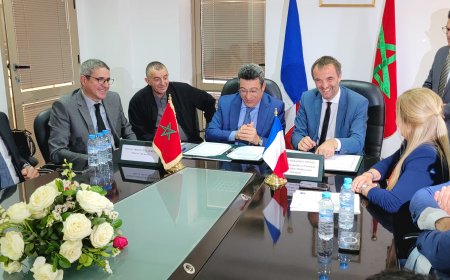 حفل تجديد اتفاقية تعاون بين فاس ومونبلييه