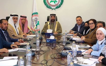 النائبة البرلمانية خديجة حجوبي تشارك في اجتماع لجنة فلسطين بالبرلمان العربي