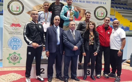 نيس المحمدية تفوز ببطولة المغرب للكيك بوكسينغ