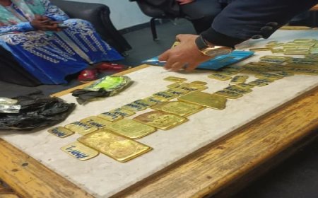 طنجة المتوسط..إحباط محاولة تهريب 23 كيلوغراماً من سبائك الذهب