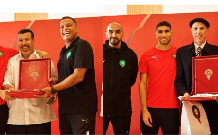 تكريم لاعبي المنطقة الشرقية