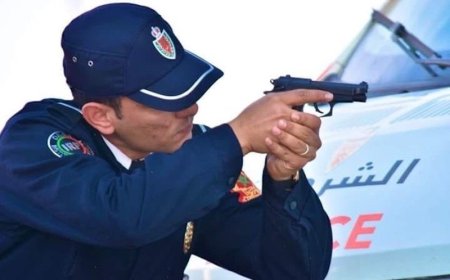 شرطي يستعمل سلاحه الوظيفي لتوقيف شخصين عرضا موظفي الشرطة لتهديد جدي وخطير