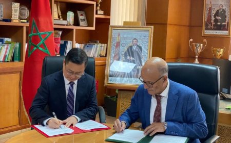 Signature d’une convention de partenariat entre l’Université Sidi Mohamed Ben Abdellah de Fès et l'Université d'études internationales de Pékin
