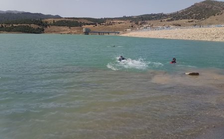 حملة تحسيسية للتوعية والتحسيس بمخاطر السباحة في بحيرات السدود