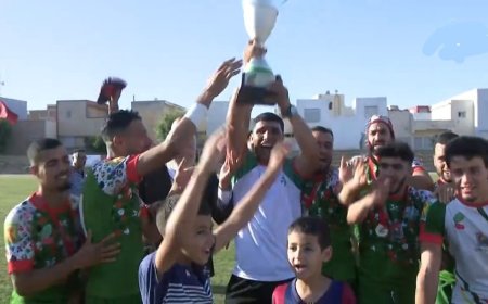 تتويج مولودية وجدة بلقب البطولة الوطنية لرياضة الريكبي