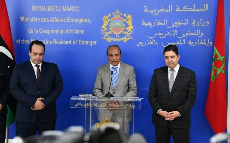 ناصر بوريطة يستقبل مبعوث رئيس المجلس الرئاسي الليبي