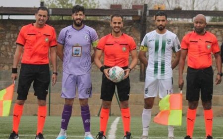 حادثة سير لحكام مباراة قدس تازة وهلال الناضور