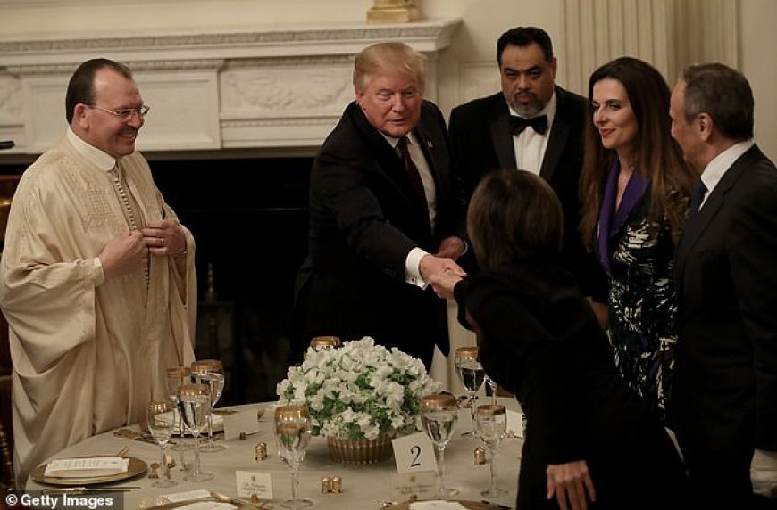 بحضور السفير المغربي..حفل إفطار بالبيت الأبيض
