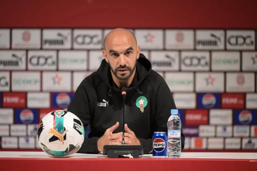 الركراكي يكشف القائمة الرسمية للمنتخب المغربي لمواجهتي النيجر وتنزانيا