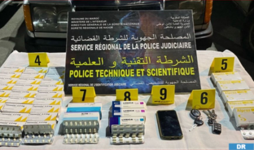الناظور..توقيف شخص يشتبه في تورطه في قضية تتعلق بحيازة وترويج المخدرات والأقراص المهلوسة
