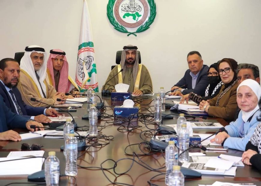 النائبة البرلمانية خديجة حجوبي تشارك في اجتماع لجنة فلسطين بالبرلمان العربي