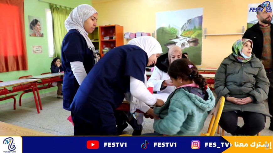 الحملة الوطنية للتمنيع استكمال التلقيح ضد داء الحصبة "بوحمرون "